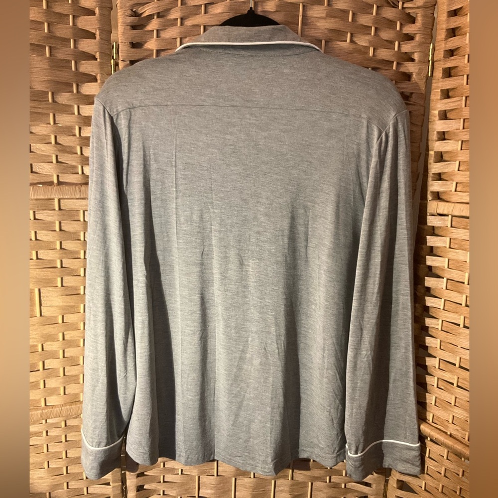 Cozy Earth Stretch-Knit Pajama Top - Picture 4 of 8